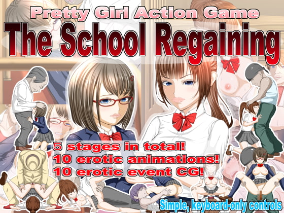 [18+ EN] Pretty Girl Action Game –The School Regaining – Cùng Hai Em Nữ Sinh Xinh Đẹp Đánh Bại Bọn Băng Đản | PC