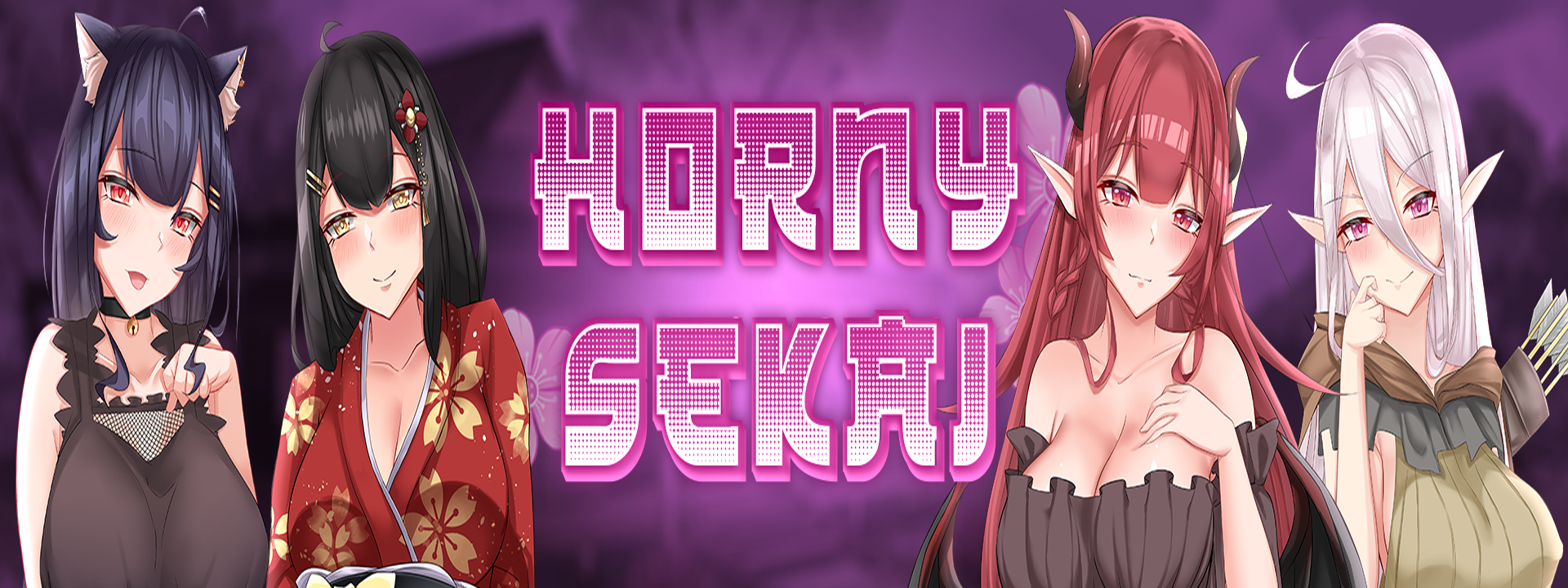 [18+ EN] Horny Sekai – Isekai Và Kết Thân Với Mấy Em Gái Xinh Đẹp Ở Thế Giới Mới | PC