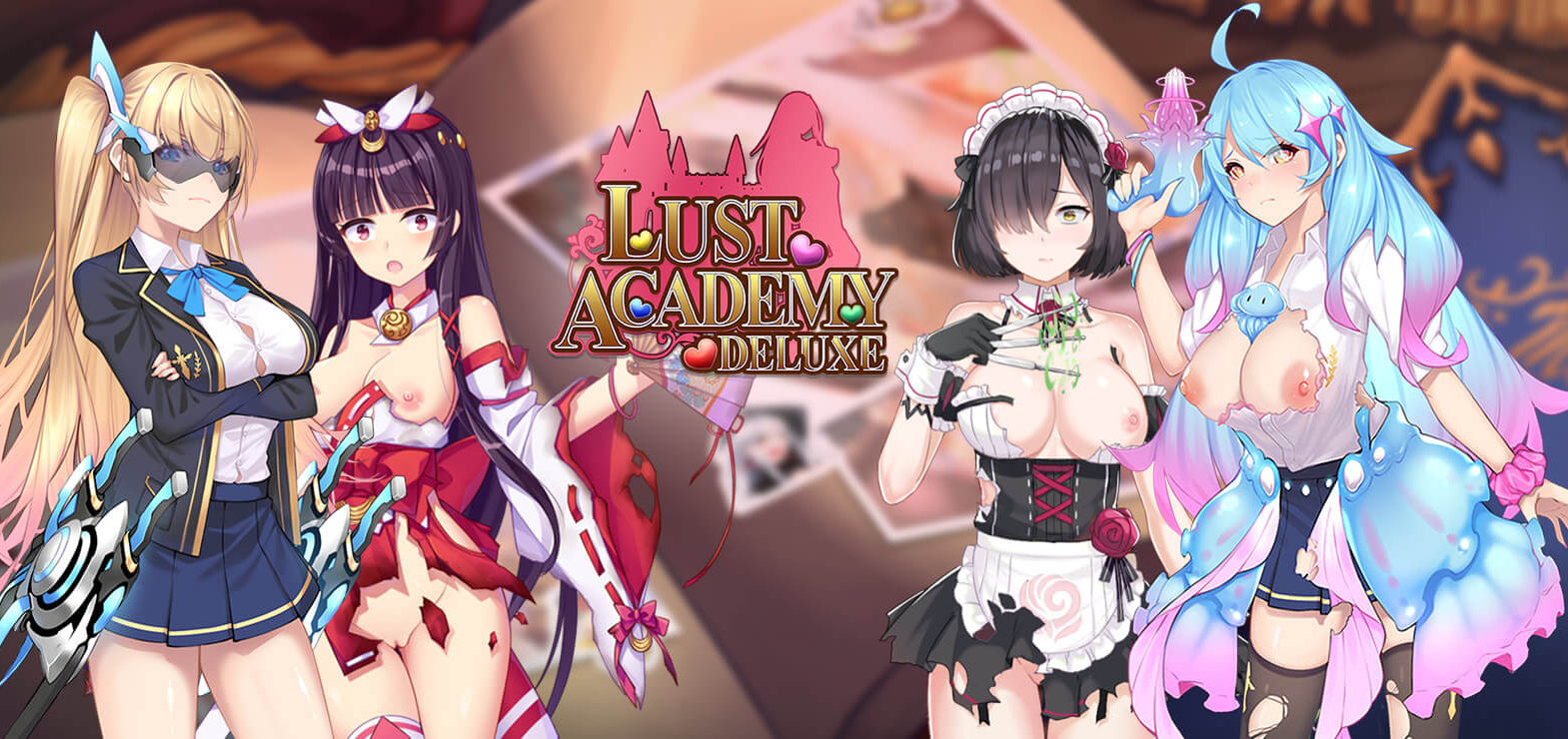 [18+ EN] Lust Academy Deluxe (v1.0.7) (MOD) – Huấn Luyện Mấy Em Phù Thủy Trong Học Viện Pháp Thuật | Android, PC