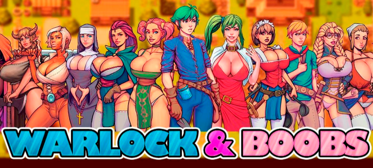[18+ EN] Warlock and Boobs (v0.359) – Phiêu Lưu Trong Thế Giới Fantasy Toàn Những Cô Nàng Ngực Khủng | Android, PC