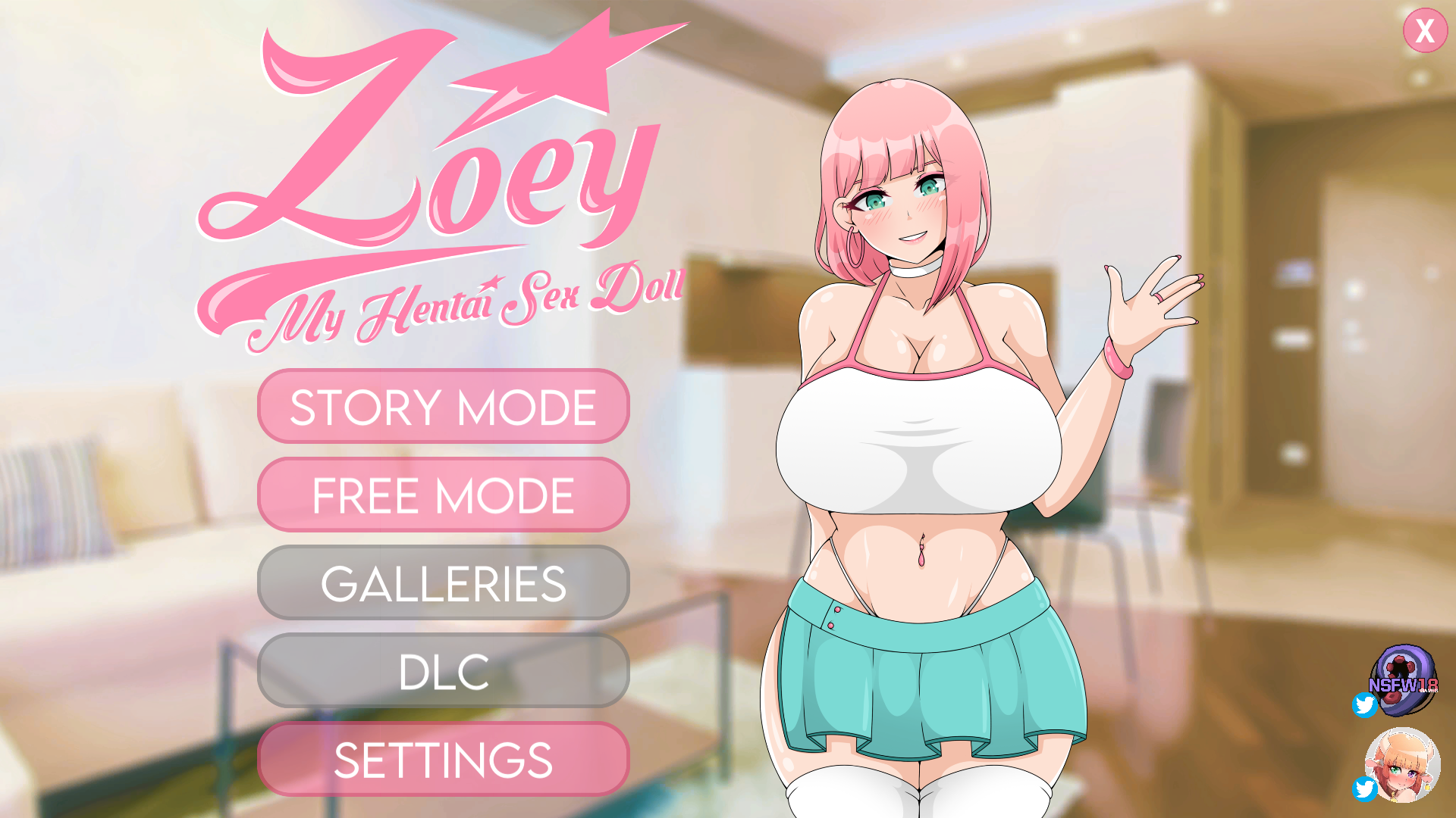 [18+ EN] Zoey: My Hentai Sex Doll (v1.1) – Chinh Phục Cô Em Cực Nuột Kế Bên Nhà | PC
