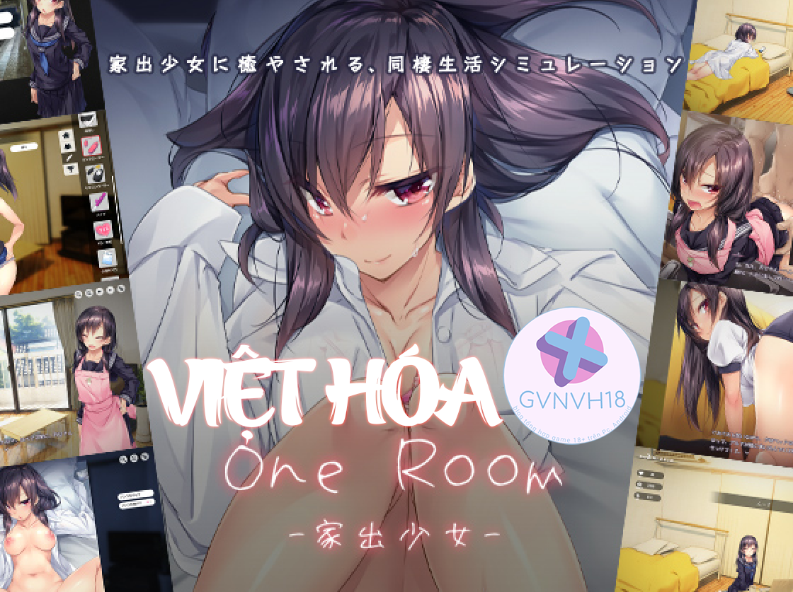 [18+ Việt Hóa] One room: Runaway Girl (APK) – Sống Chung Với Bé Nữ Sinh Dễ Thương Trong Phòng | Android, PC