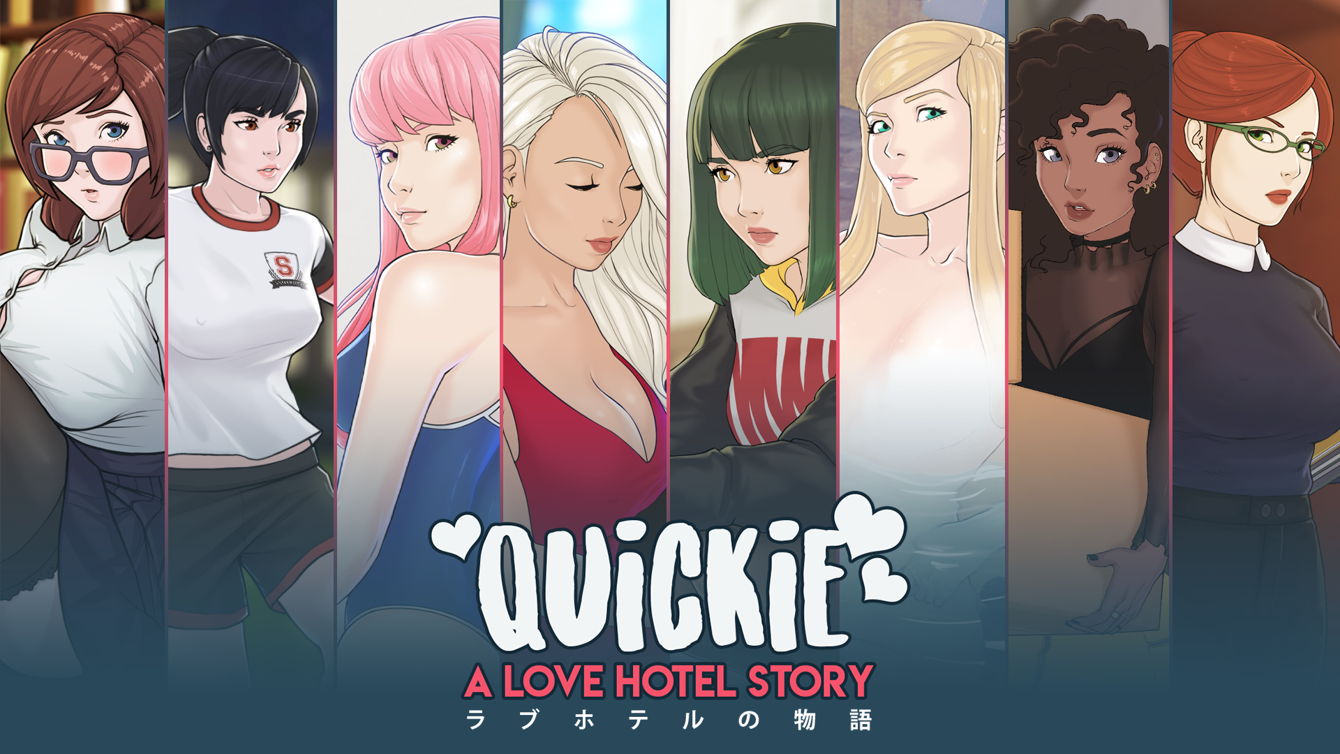 [18+ EN] Quickie: A Love Hotel Story (v0.31) – Quản Lý Khách Sạn Tình Yêu Và Hẹn Hò Với Mấy Cô Nàng Xinh Đẹp | Android, PC