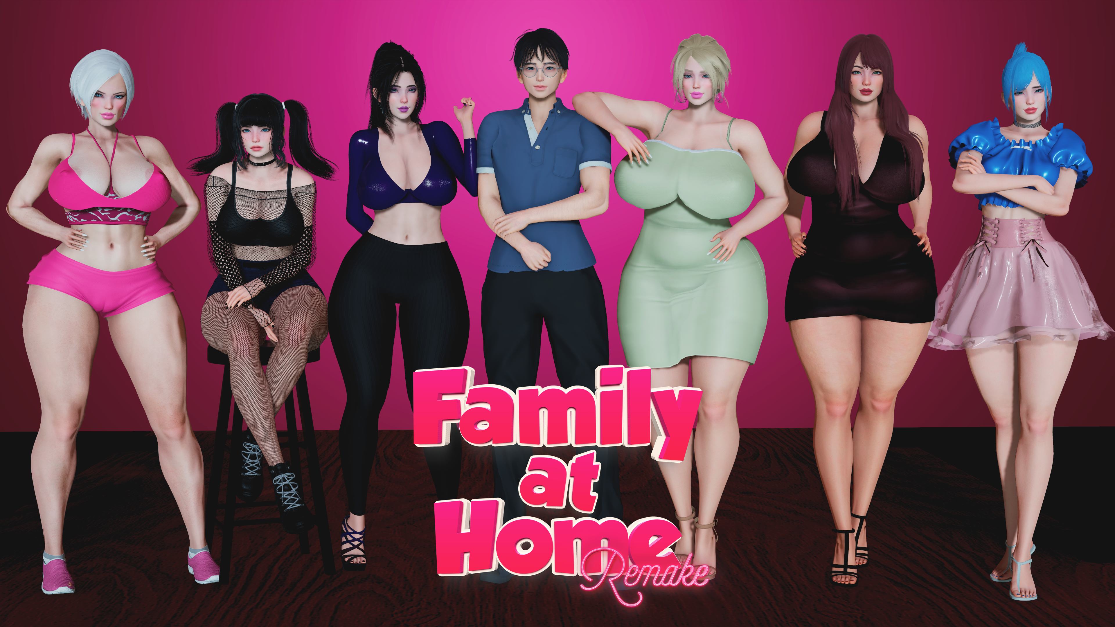 [18+ EN] Family at Home Remake – Bị Mắc Kẹc Ở Nhà Dì Cùng Những Người Phụ Nữ Xinh Đẹp | Android, PC